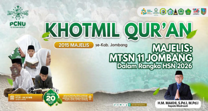 Peringati Hari Santri 2026, MTsN 11 Jombang Gelar Khotmil Qur'an dan Doa Bersama